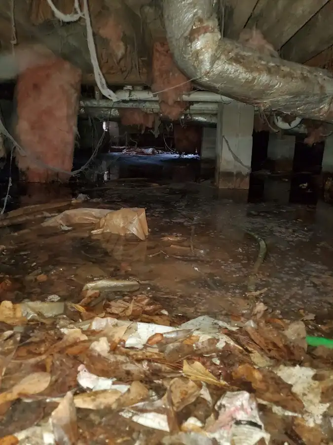 Crawl space flood assessment for Leak Detection & Repair in Banning