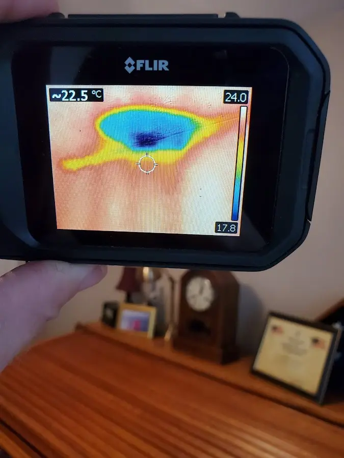 Thermal imaging inspection for water damage in Banning