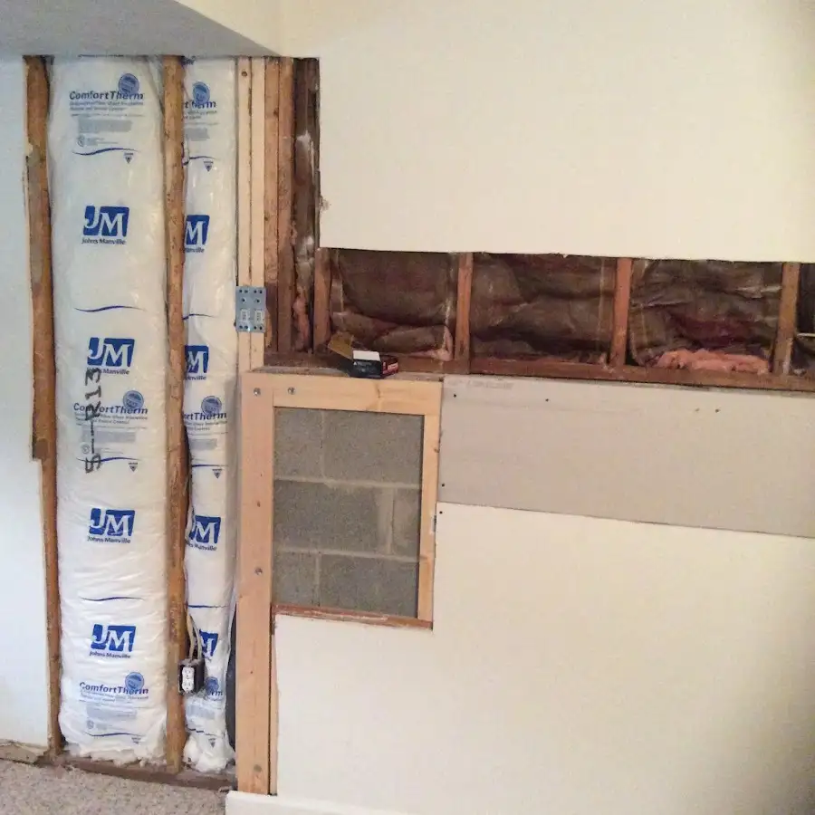 Wall insulation replacement during Structural Drying in Banning